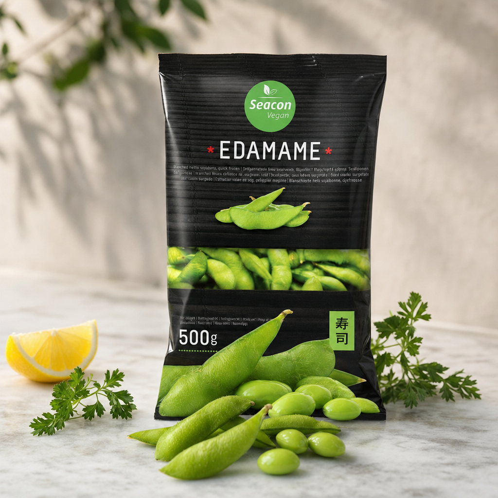 Edamame w strąkach